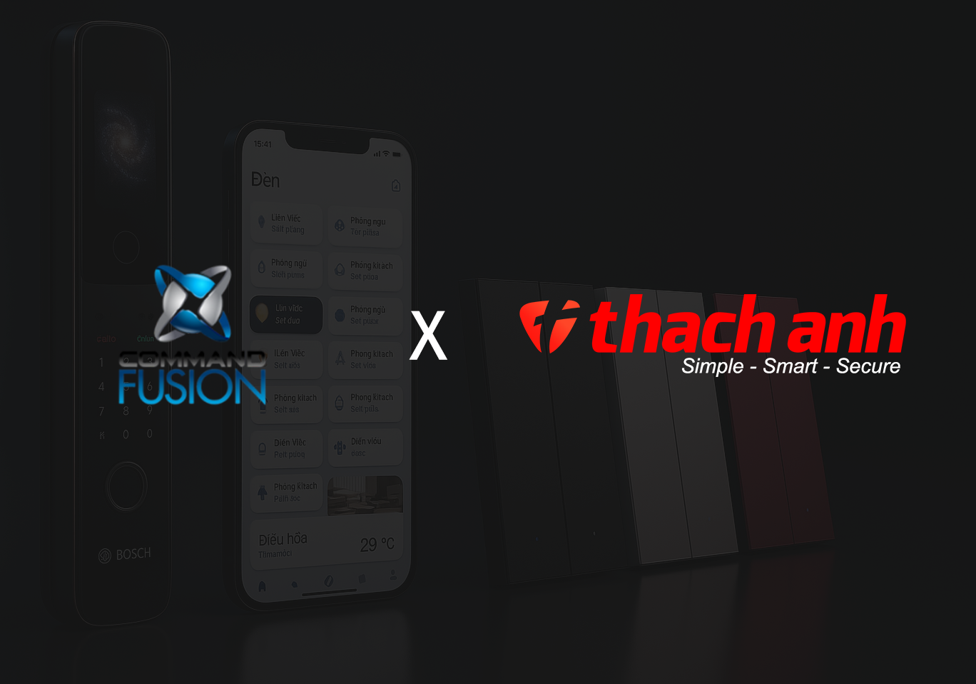 Thach Anh hợp tác với Command Fusion