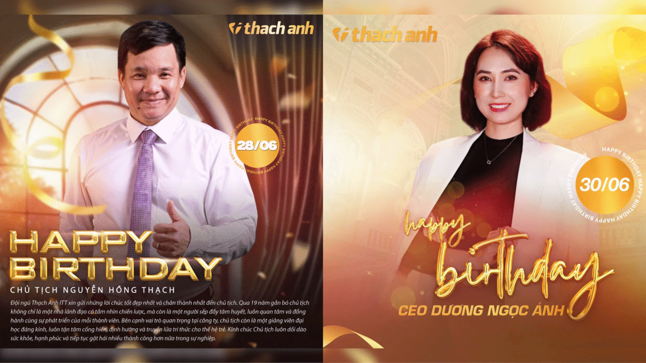 Tri ân những người dẫn lối – Thạch Anh ITT chúc mừng sinh nhật tháng 6