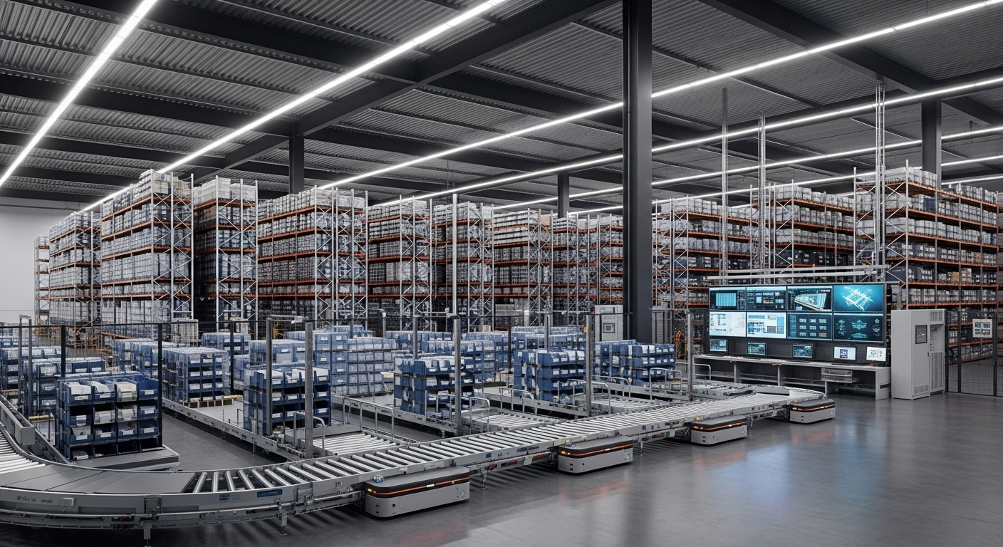 Nhà kho thông minh công nghệ cốt lõi