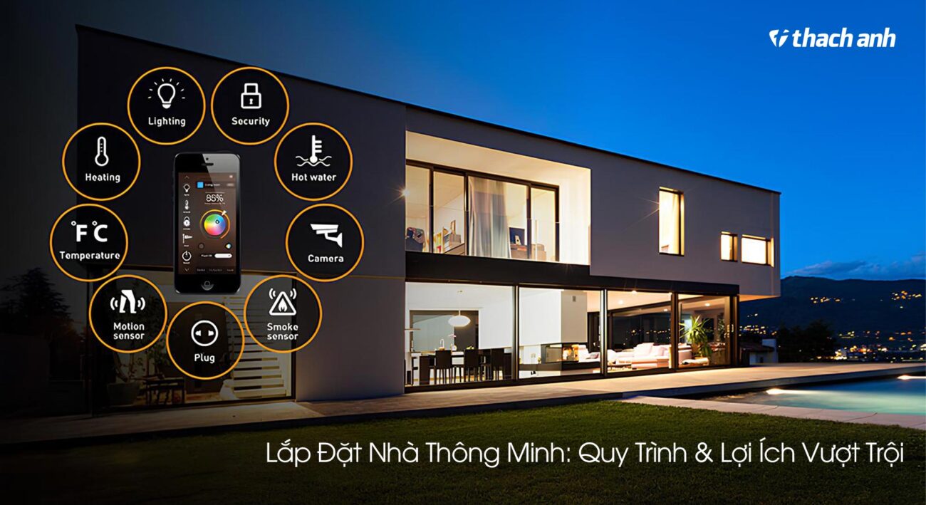 lắp đặt nhà thông minh 2025: quy trình & lợi ích