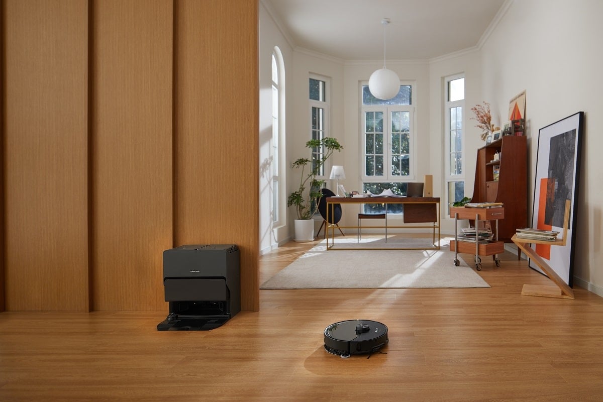 Robot hút bụi cho sàn gỗ