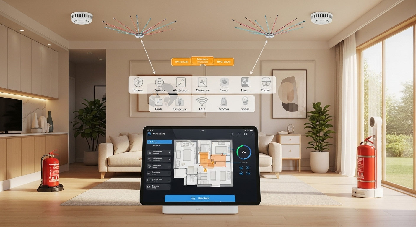 Giải pháp phòng cháy bằng Smart Home