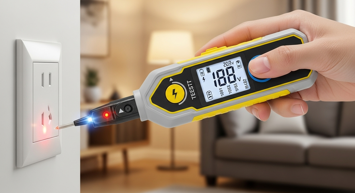 Bút Thử Điện Thông Minh An Toàn trong nhà