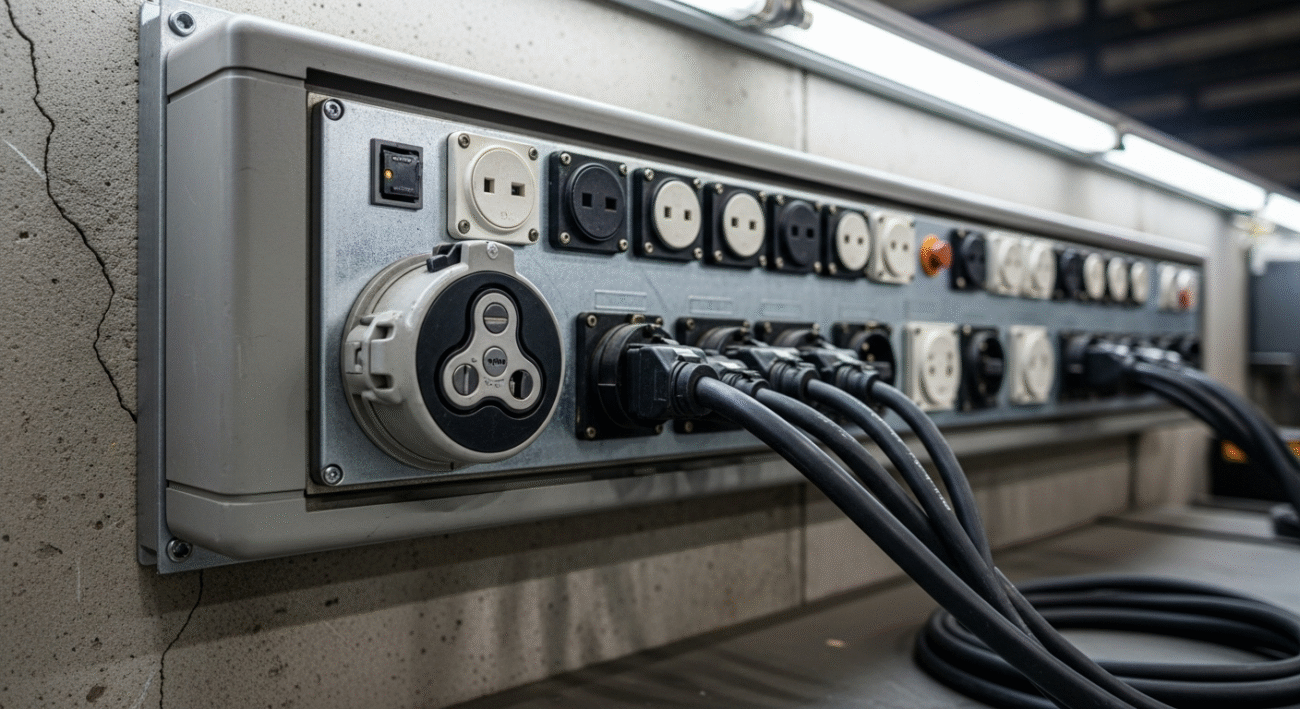 Ổ Cắm Công Nghiệp