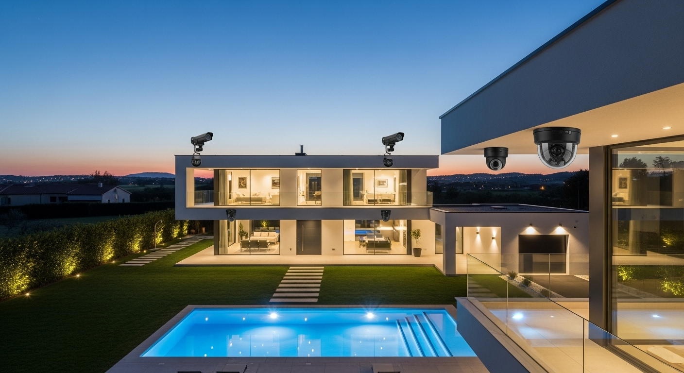 Vị Trí Đặt Camera An Ninh Tối Ưu