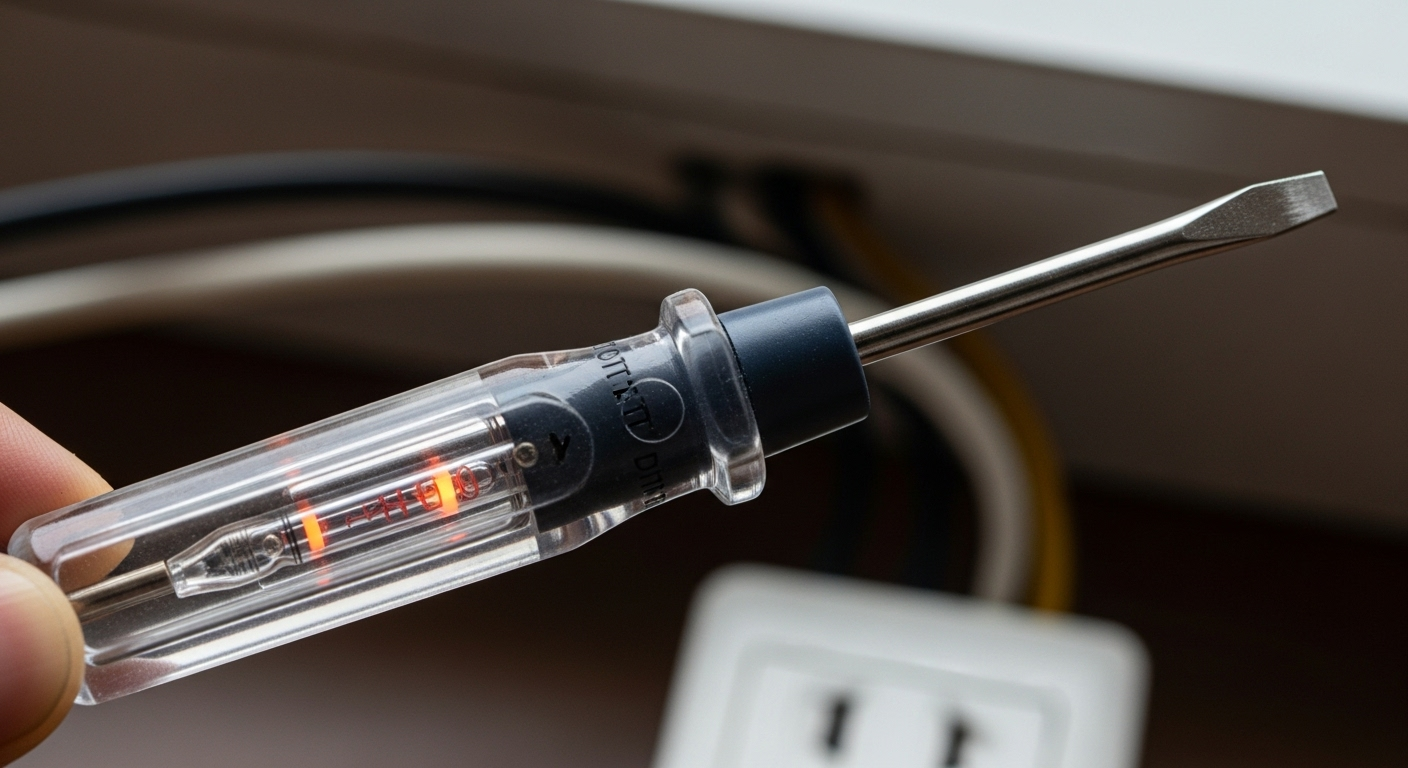 Bút thử điện thường (dạng tô vít)