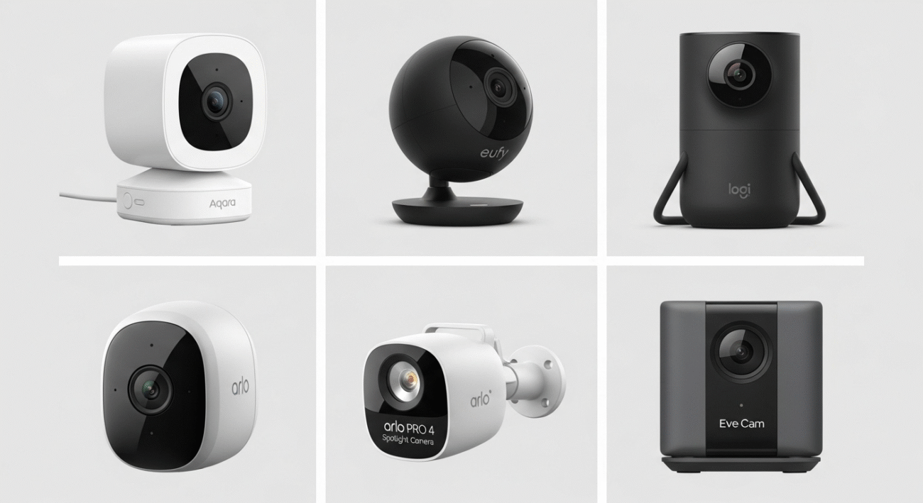 các loại Camera Bảo Mật home kit