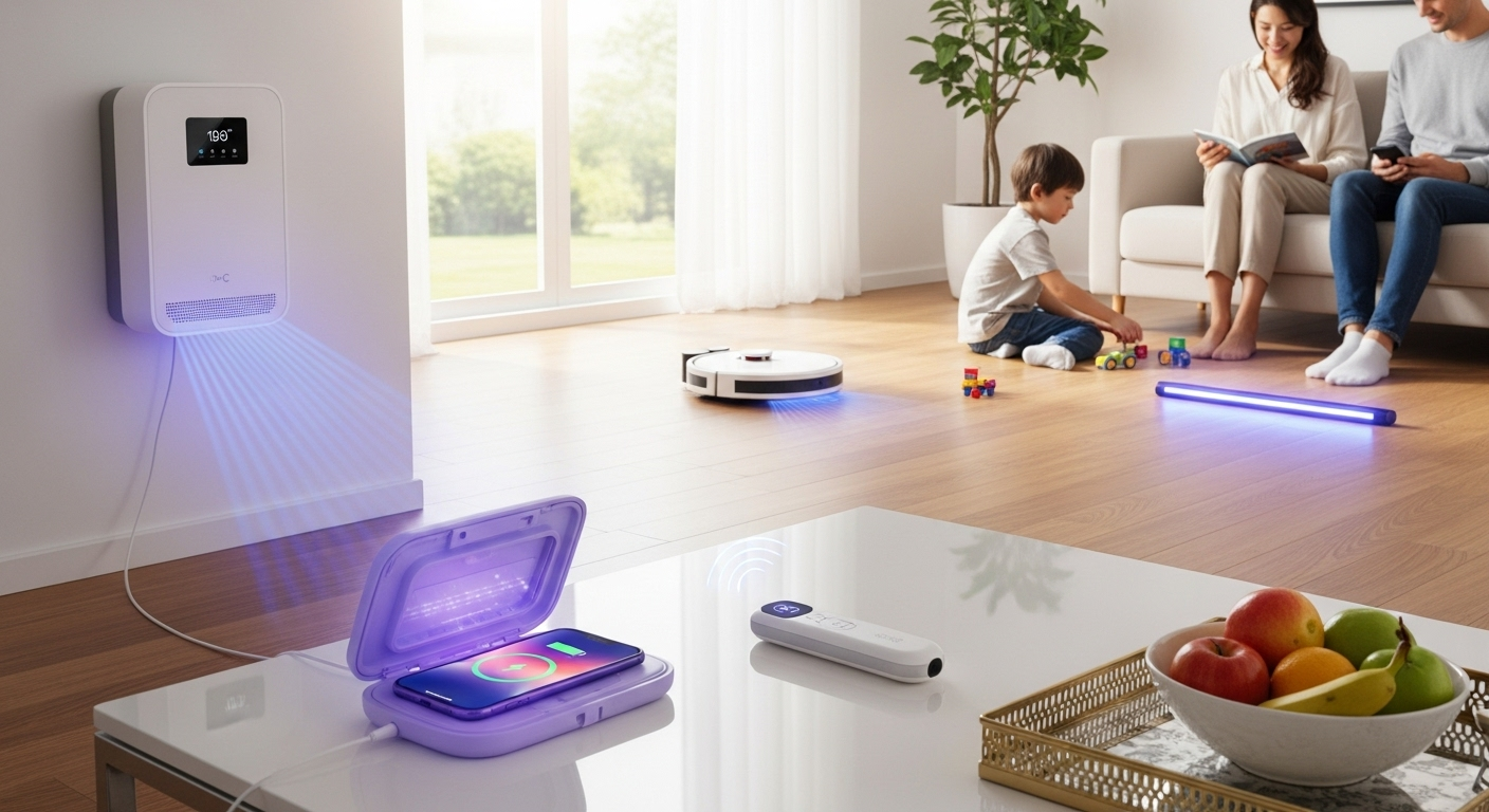 Ứng Dụng Đa Dạng Của Đèn Diệt Khuẩn UV Trong Smart Home