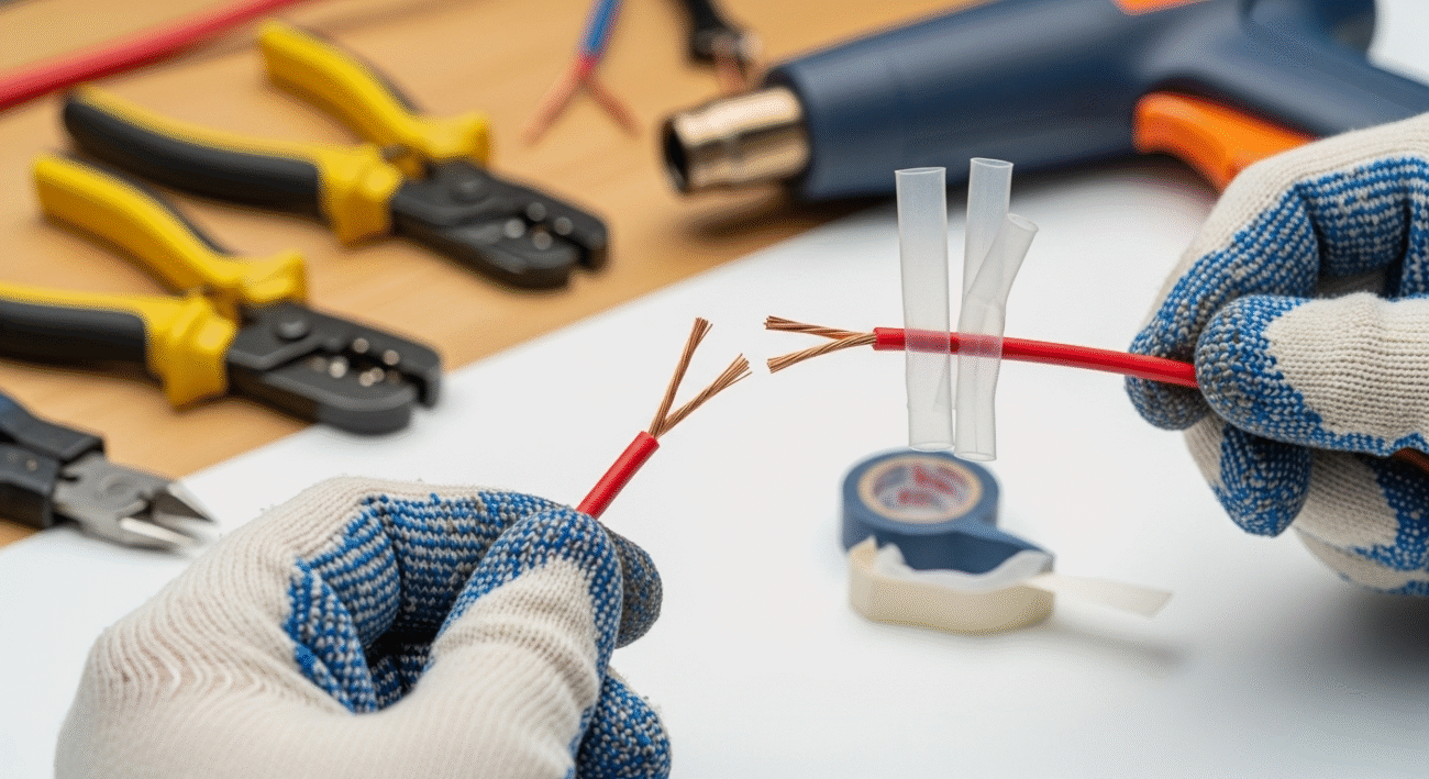 hướng dẫn chi tiết cách nối dây điện bị đứt an toàn và đúng kỹ thuật