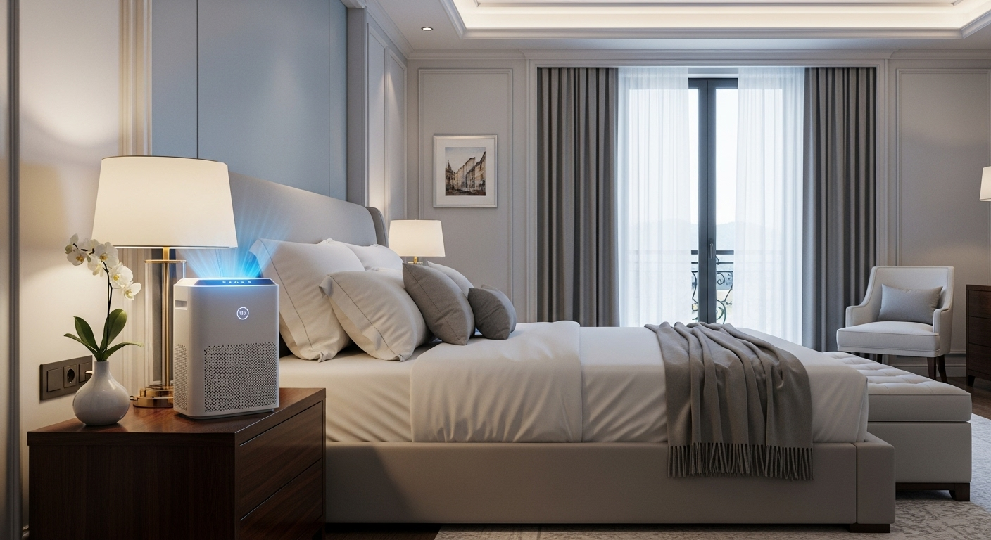 máy lọc không khí ion trong phòng