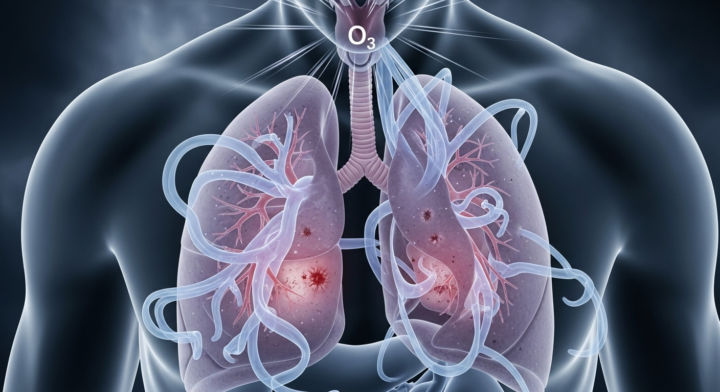 ozon ảnh hưởng đến hệ hô hấp của người