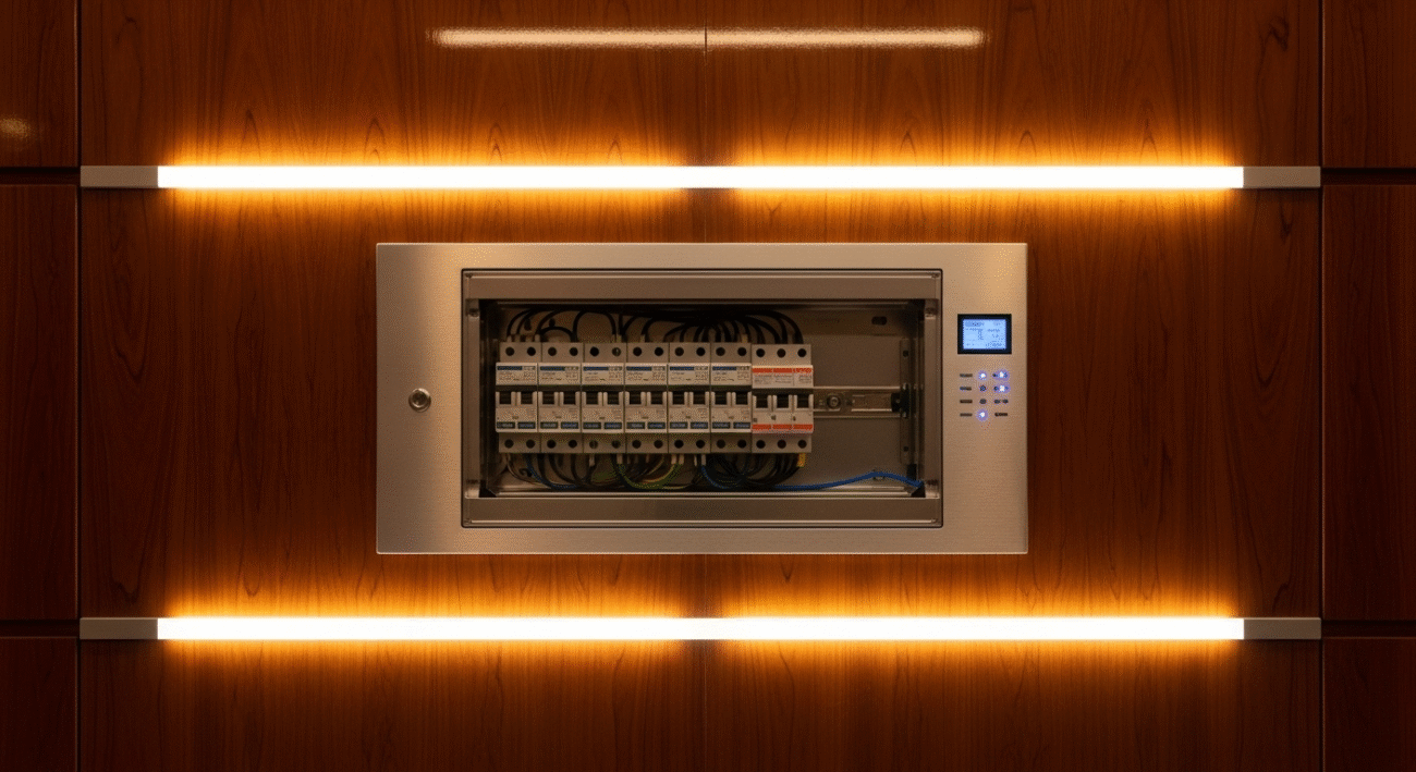 tủ điện âm tường