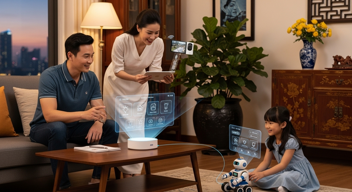 Ứng dụng của AI trong nhà thông minh