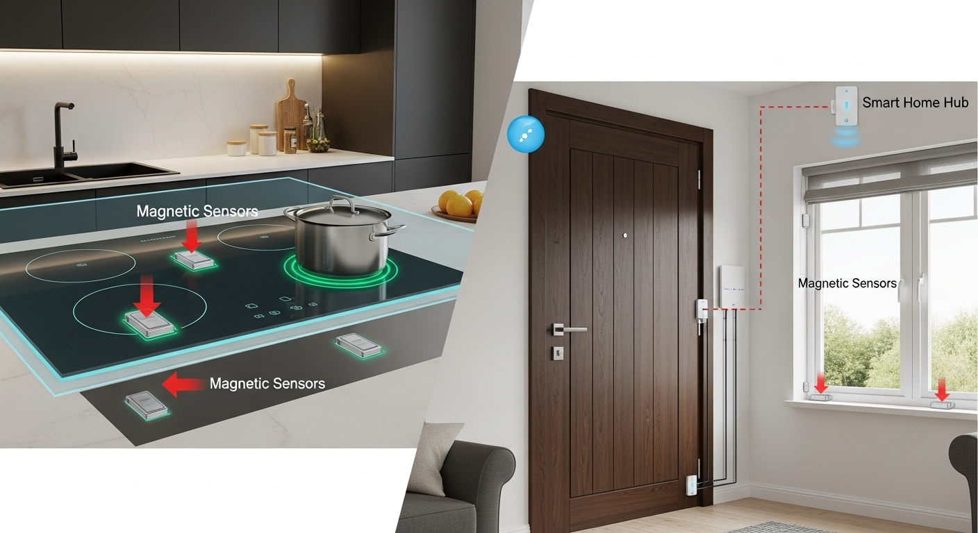 ứng dụng cảm biến từ cho nhà thông minh