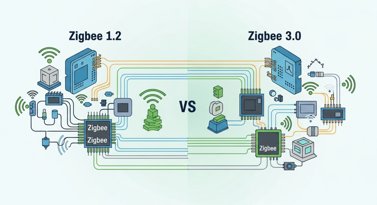 zigbee 1.2 và zigbee 3.0