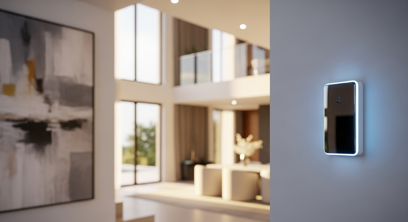 Cảm Biến Ánh Sáng Trong Biệt Thự Thông Minh