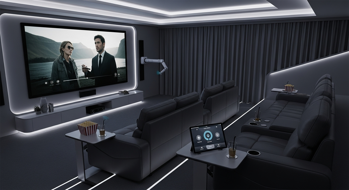 Kịch Bản xem phim tại nhà cho smarthome