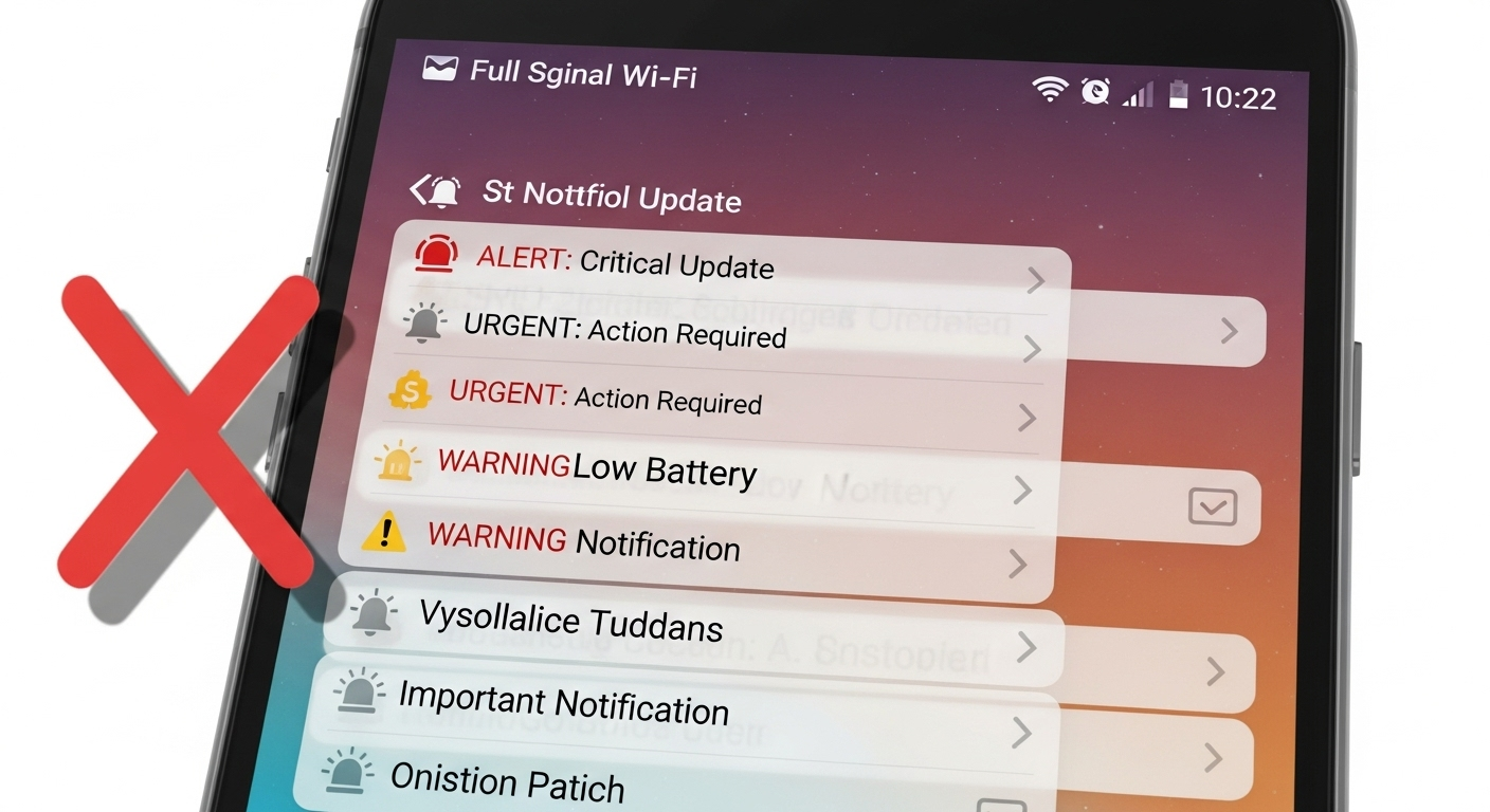 oạt thông báo báo động (Alert Spam) không cần thiết