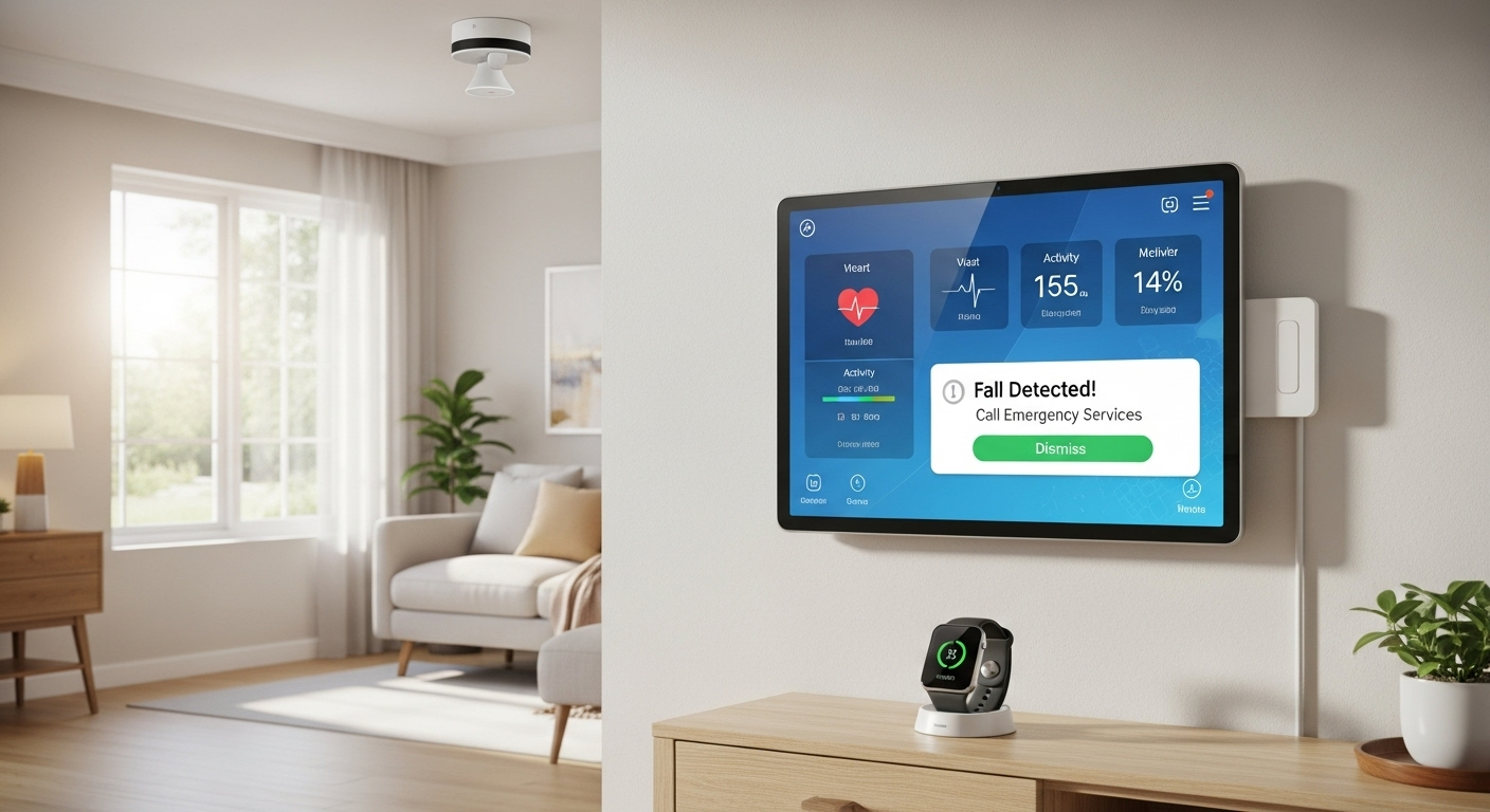 Cảm biến Phát hiện Té ngã và Chăm sóc Sức khỏe (Fall Detection & Monitoring)