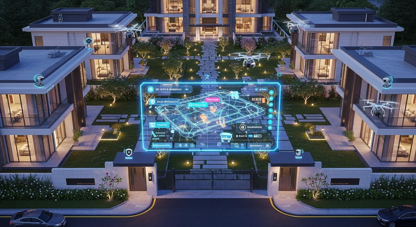 AI Camera Hub & An ninh thông minh Toàn Diện Cho Biệt Thự