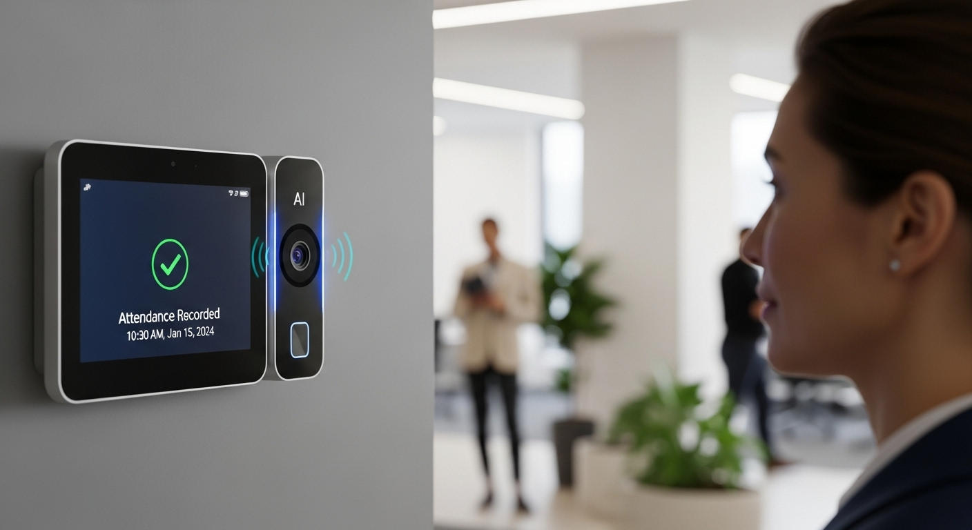 Chấm Công Thông Minh Bằng Khuôn Mặt Với Camera AI