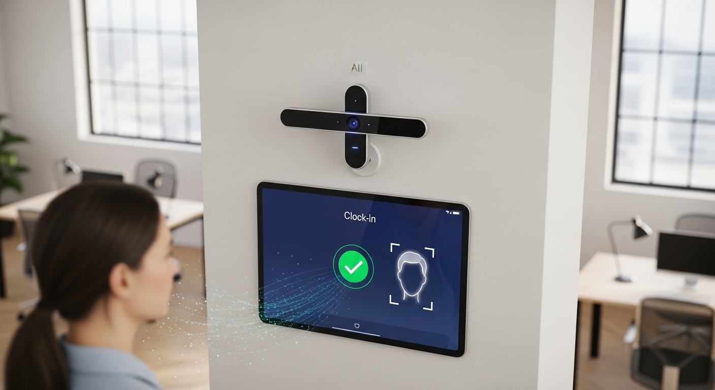 Quy Trình chấm công thông minh bằng khuôn mặt với Camera AI