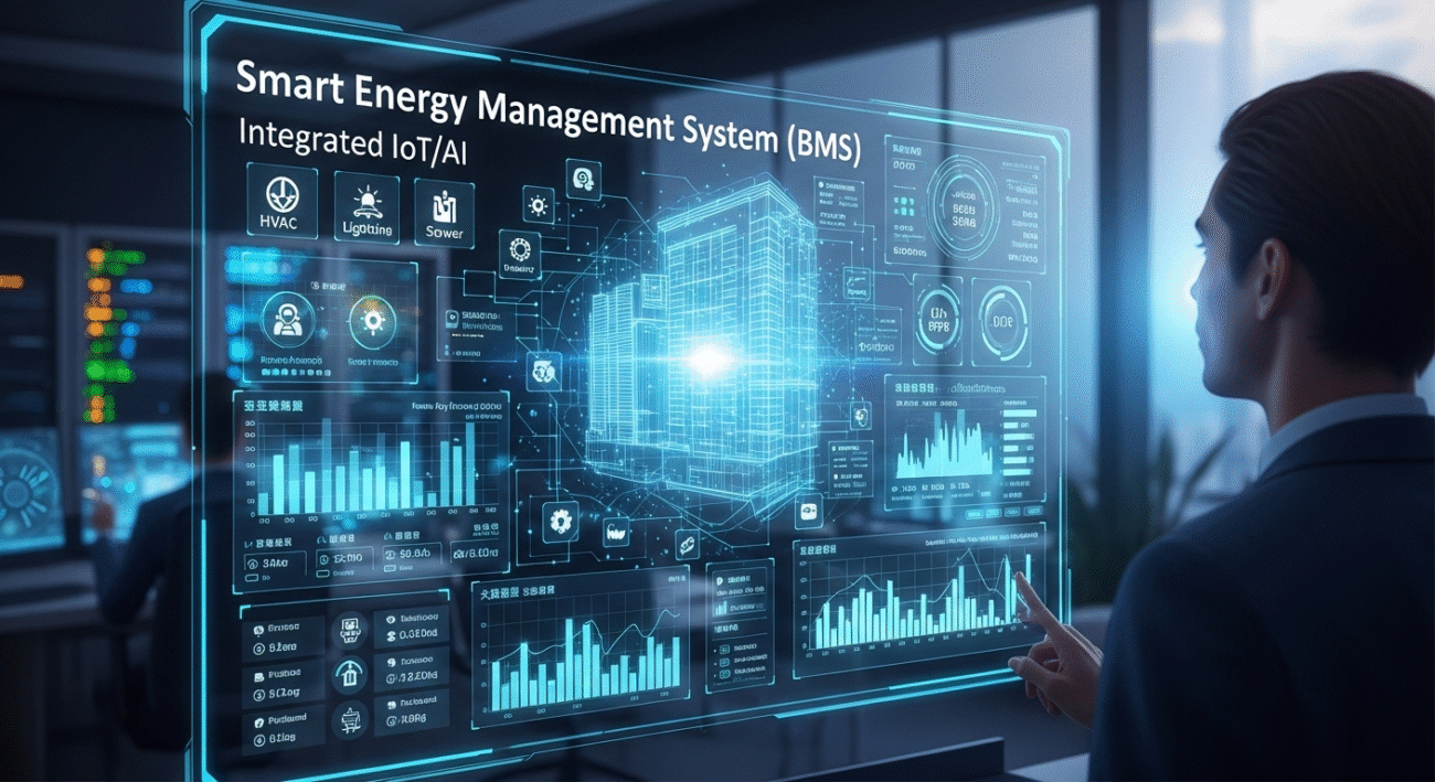 Hệ Thống Quản Lý Năng Lượng Thông Minh (BMS) Tích Hợp IoT/AI