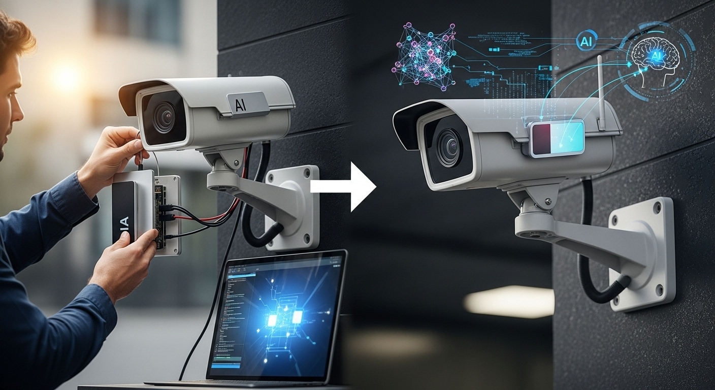 Nâng cấp camera an ninh thường thành Camera an ninh AI 