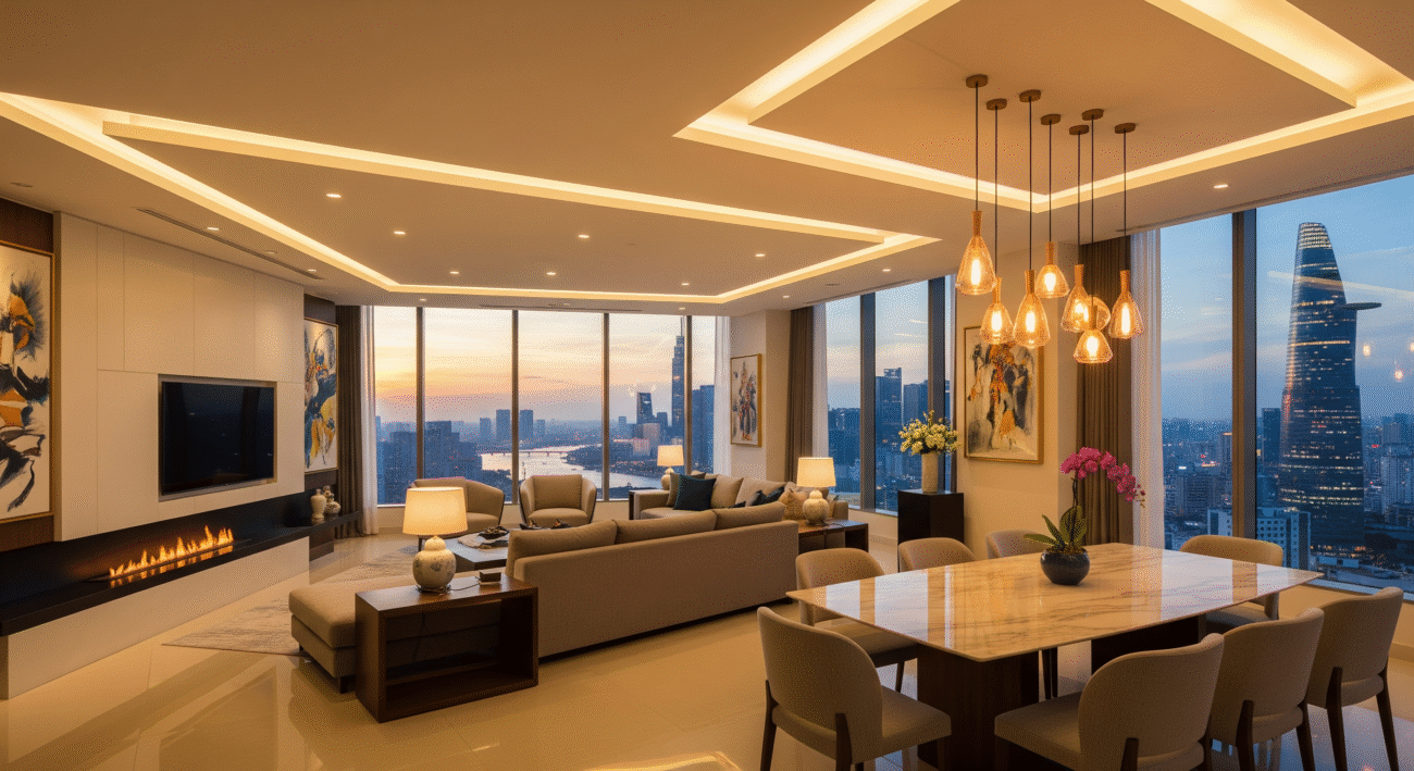Penthouse Smarthome Triệu Đô
