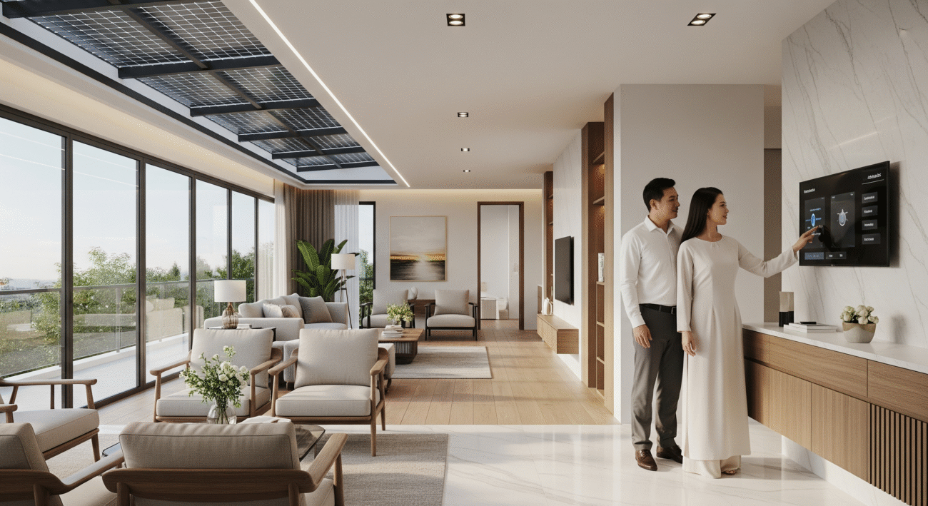 Penthouse Smarthome Triệu Đô