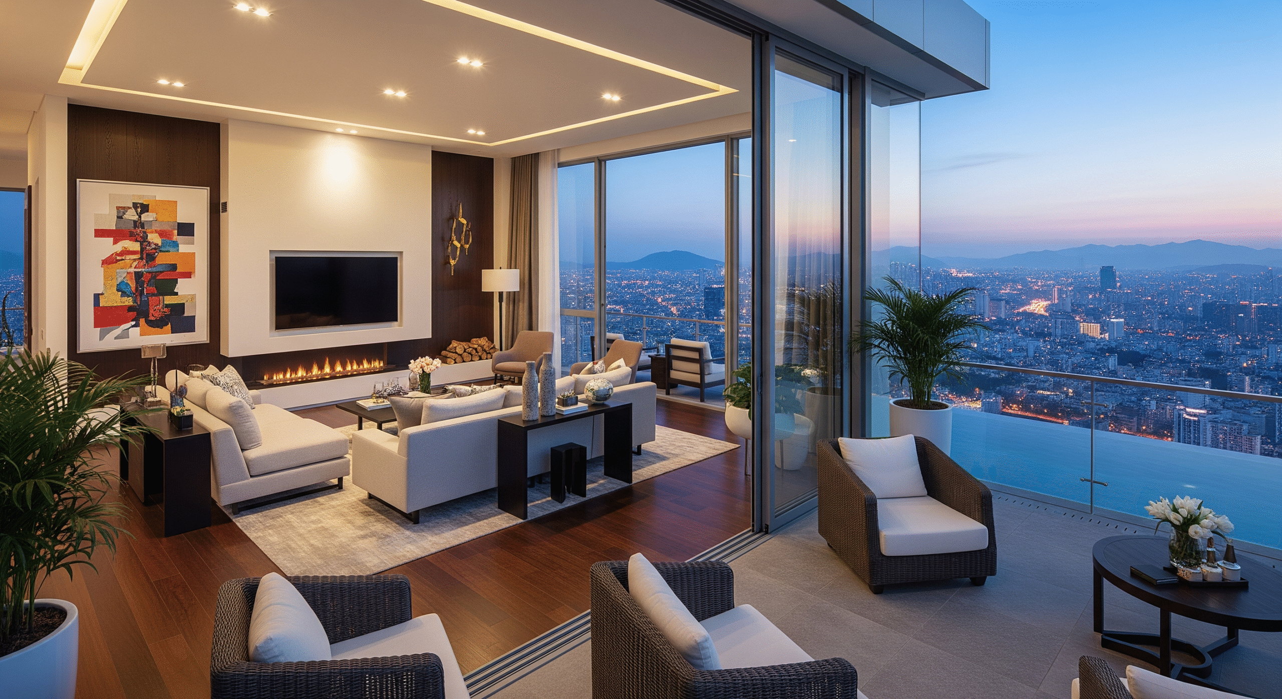 Penthouse Smarthome Triệu Đô